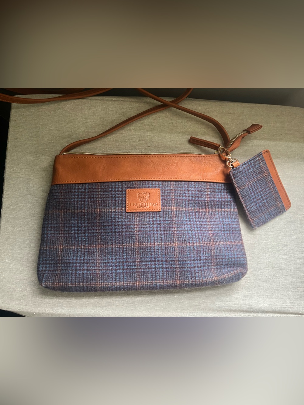 Plaid British Bag